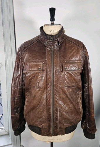 Blue harbour leather - blue, m&s