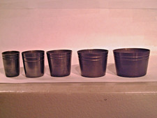 cane tips BLACKENED BURNISHED