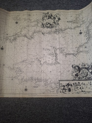 Admiralty chart the english - of,