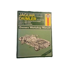 1972-85 HAYNES JAGUAR DAIMLER XJ12 XJS SOVEREIGN DOUBLE SIX OWNR WORKSHOP MANUAL