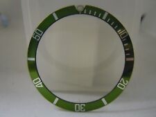 Green Aluminium Bezel Insert fit Rolex Submariner Steel 16610, 16610LV, 16800