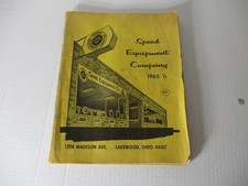 SPEED EQUIPMENT COMPANY 1965