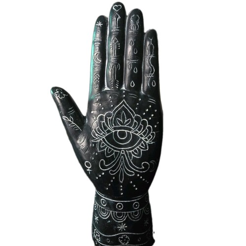 Hamsa hand statue ornament - statue,