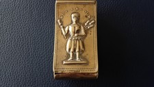 Georgian brass snuff box - brass,
