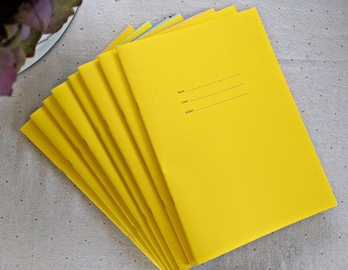 Tinted exercise books - a4,