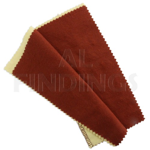 Gold silver polishing cloth - gold,