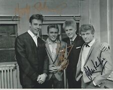 Marty Wilde, Joe Brown & John Leyton HAND SIGNED 8x10 Photo, Autograph Rock Roll