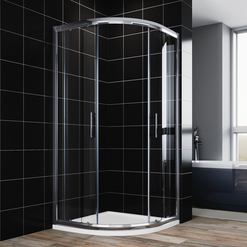 Quadrant shower enclosure - shower, and