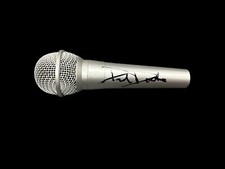 David Diamante Boxing Ring Announcer Hand Signed Microphone 