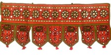 Red Toran Elephant Door