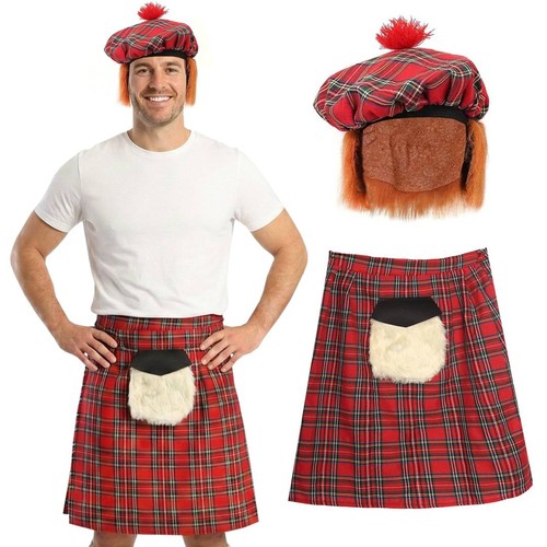 Adults scottish costume kilt - adults,