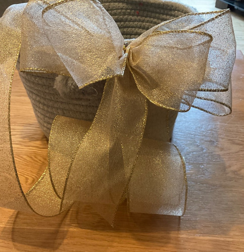 Christmas wired ribbon - wired,