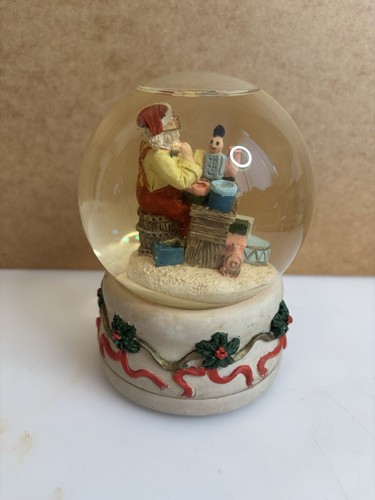 Christmas musical snow globe - christmas,