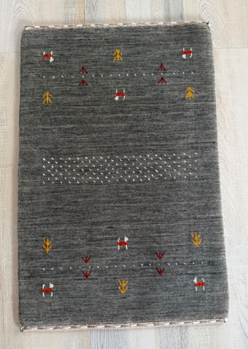 Handmade gabbeh rug - rug, 2x3