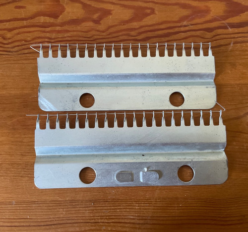Knitting machine ribber combs - machine,