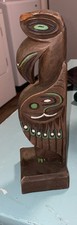 Vintage hand carved eagle - vintage,