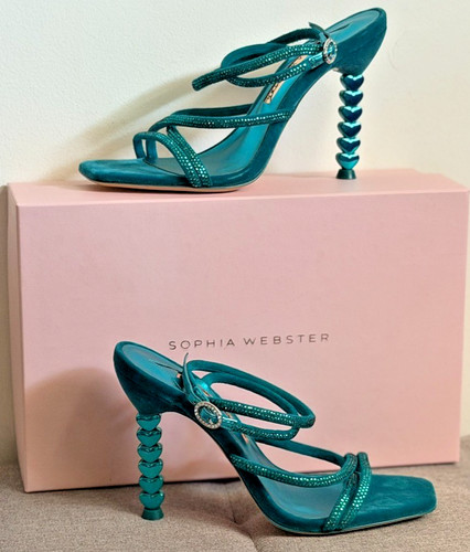 Sophia webster suede heart - sophia,