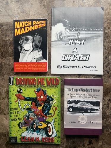 Lot drag racing books - drag,