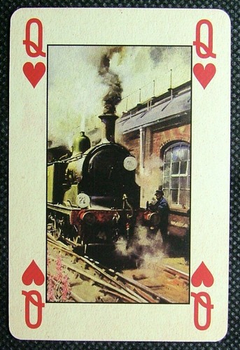 Playing card hornby railways - card,