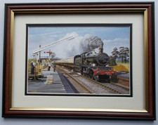 RAILWAY PRINT BY BARRY FREEMAN