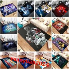 Football Star Ronaldo Messi Anti-Slip Floor Rugs Boys Bedroom Decors Carpet Mats