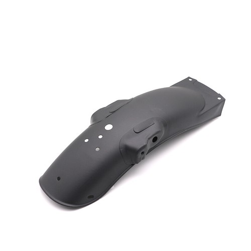 Black metal rear - black, fender