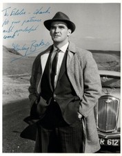STANLEY BAKER Signed Photograph - Film Star Actor - Preprint