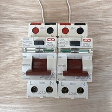 MEM EATON 100 AMP 30mA DOUBLE POLE RCCB RCD TYPE A A100HE