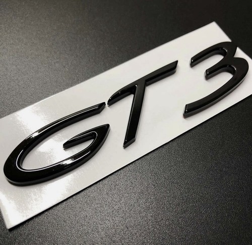 Porsche 911 gt3 badge gloss - 911,