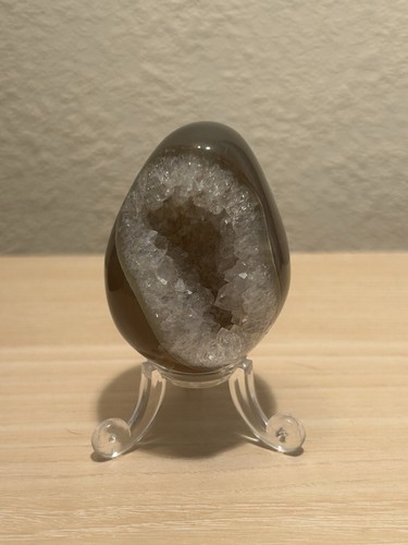 Agate quartz egg - agate,