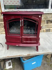 Dimplex Opti-Myst Grand Rouge 2kW Cast Enamel Effect Electric Stove RTOPSTV20GR