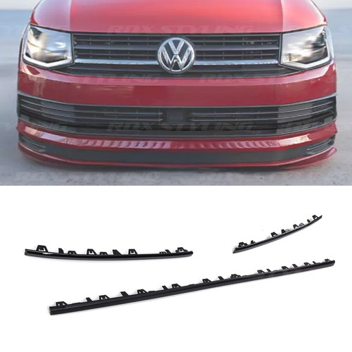 Gloss black 3pc grille - black,