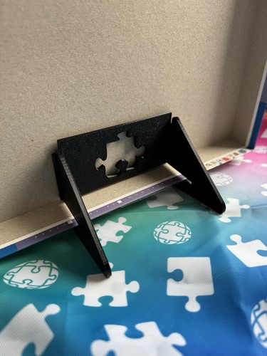 Jigsaw puzzle lid stand - jigsaw,