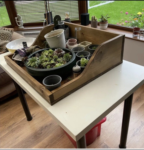 Handmade wooden potting - handmade,