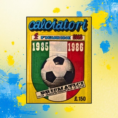 1985 edis calciatori sealed - edis,