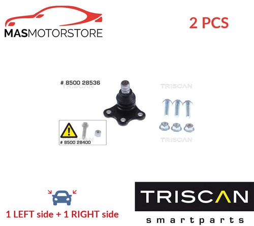 Suspension ball joint pair - ball,