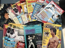 Taekwondo Times 14 Issues 1987 To 88 Martial Arts Magazines Inside Kung Fu Rare
