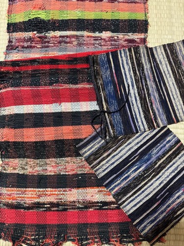 Antique rag rug - antique,