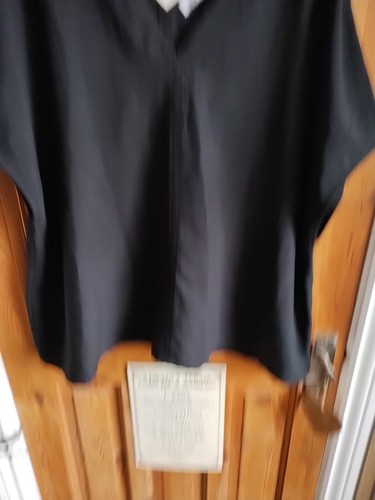 Primark black poncho - black,
