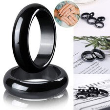 Accessories Women Men Magnetic Rings Fashion Hematite Rings Magnetic Therapy