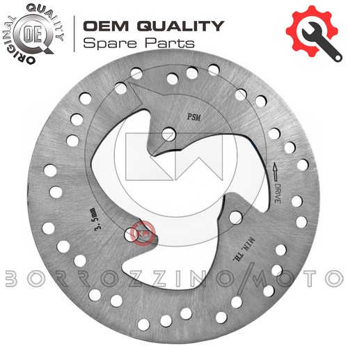 Original type front brake disc - front,