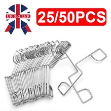 25/50X Fence Panel Clips Anti