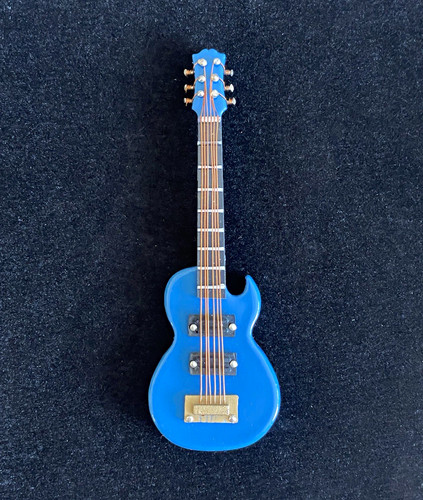 Miniature blue gibson - miniature,