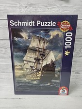 Schmidt Jigsaw Puzzle 1000 Pieces Sailing Ship Sails Set 58153 New & Sealed.PAC