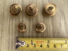 5 Vintage Brass/Gold Royal