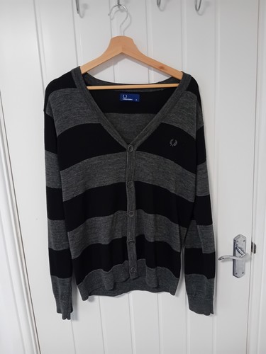 Fred perry grey cardigan - fred,