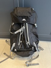 TRESPASS 66L TREK HIKING BACKPACK, USED TWICE