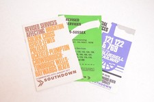 Bus Coach Timetable Leaflet