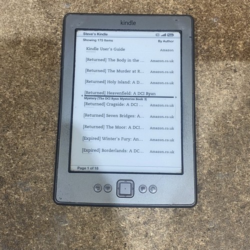Amazon kindle 4th - 4th, gen