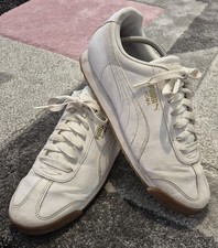 Mens Puma Roma '68 UK 10 White